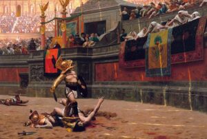 Pollice Verso*oil on canvas*97,4 x 146,6 cm*1872